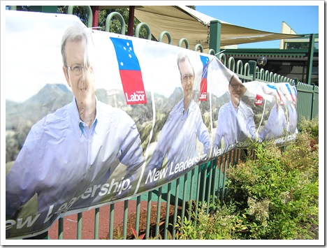 Kevin Rudd Election Banners